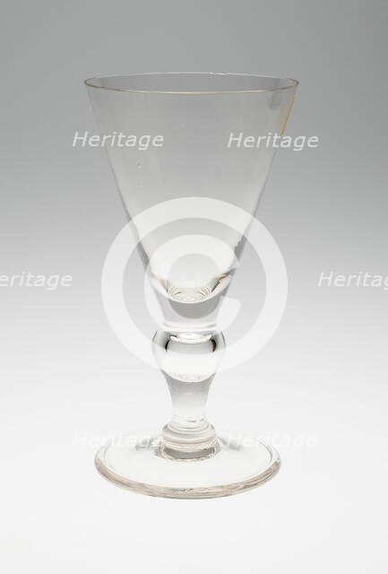 Large Punch Goblet, England, c. 1700. Creator: Unknown.