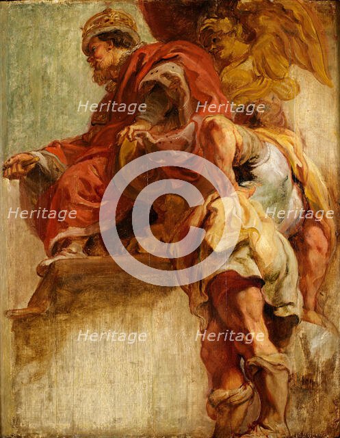 King James I Uniting England and Scotland, 1632-33.  Creator: Peter Paul Rubens.