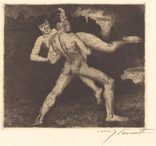 Entführung (Abduction), 1894. Creator: Lovis Corinth.