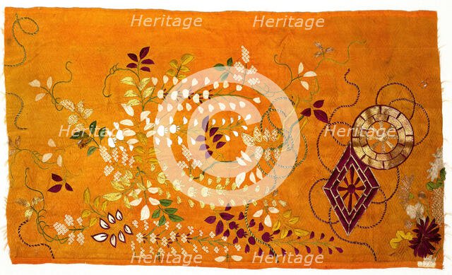 Kimono (Kosode), Fragment, 1701-1800. Creator: Unknown.