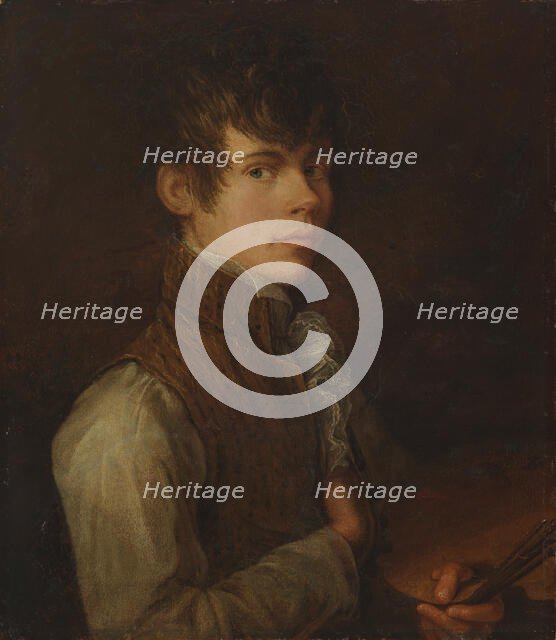 Self-Portrait, 1805. Creator: Alexander Lauréus.