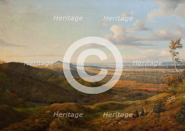 Landscape, 19th century. Creator: Georg Heinrich Crola.