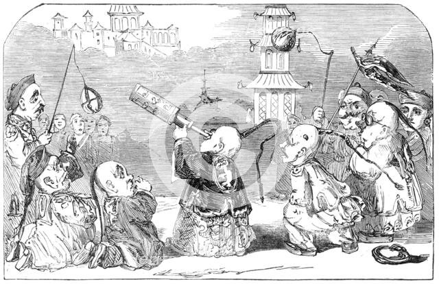 Sadler's Wells - Scene from "Harlequin and the House that Jack Built in 1851", 1850. Creator: Unknown.