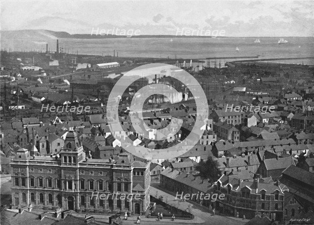 'Swansea', c1896. Artist: Valentine & Sons.