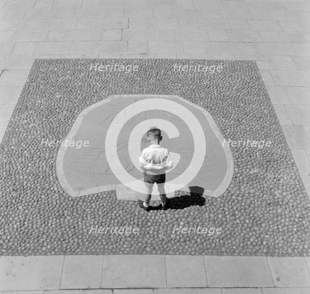 Levelling Stone, Coventry, West Midlands, 1960s. Artist: Eric de Maré.