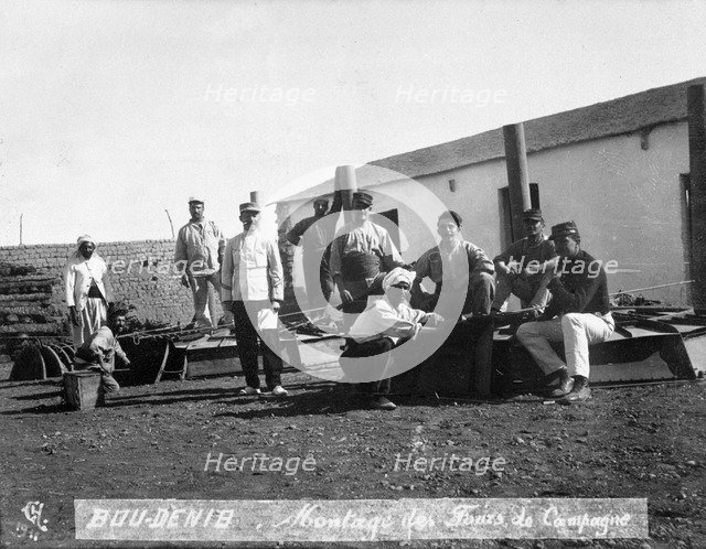 The French Foreign Legion on manoeuvres, Boudenib, Morocco, 1911. Artist: Unknown