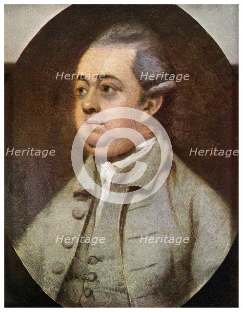 Edward Gibbon, British historian, 1773 (1956). Artist: Unknown