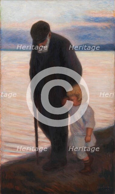 Towards the Evening, 1913. Creator: Simberg, Hugo (1873-1917).