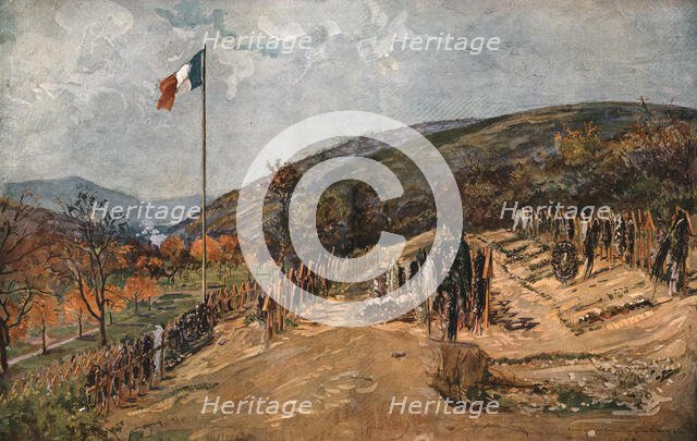 ''Le Cimetiere de Moosch', 1915. Creator: Charles-Jules Duvent.