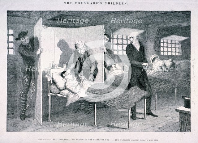 'The Drunkard's Children', c1847. Artist: George Cruikshank