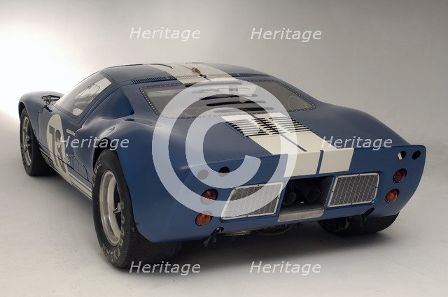 Ford GT40 Daytona prototype 1965. Artist: Simon Clay.