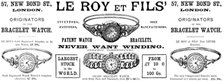 Advertisement for Le Roy et Fils, 1890. Creator: Unknown.