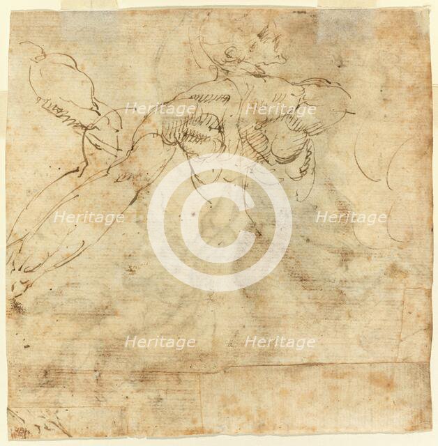 Study of a Back. Creator: Giulio Cesare Procaccini.