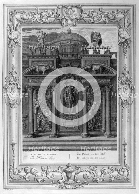 The House of Sleep, 1733. Artist: Bernard Picart