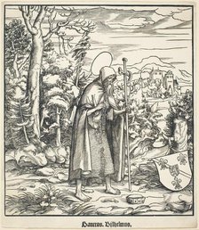Saint Bilhelmus, 1516/1518. Creator: Leonhard Beck.