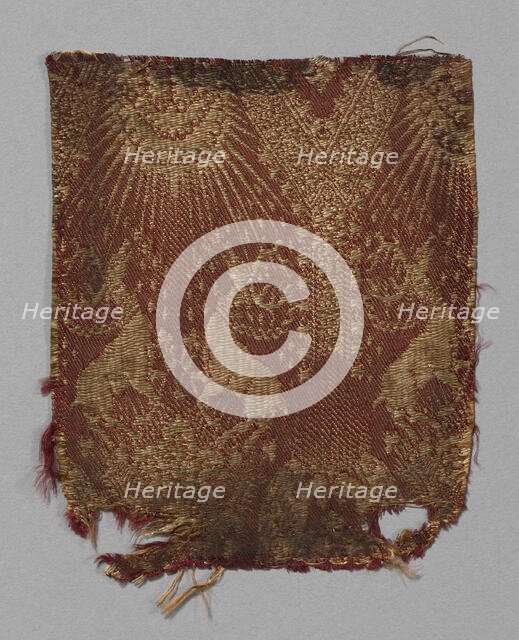 Fragment, Italy, 19th century (after a 14th century Italian design). Creator: Unknown.