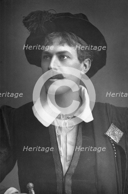 George Alexander (1858-1918), English theatrical actor-manager, c1890. Artist: Unknown