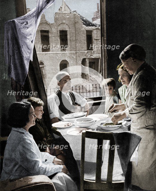 'The Family Must Eat', c1940 (1942). Artist: Unknown.