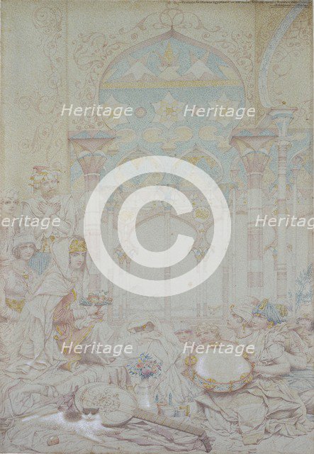 Fantaisie de l'Hareme Egyptienne, 1865. Artist: Richard Dadd.