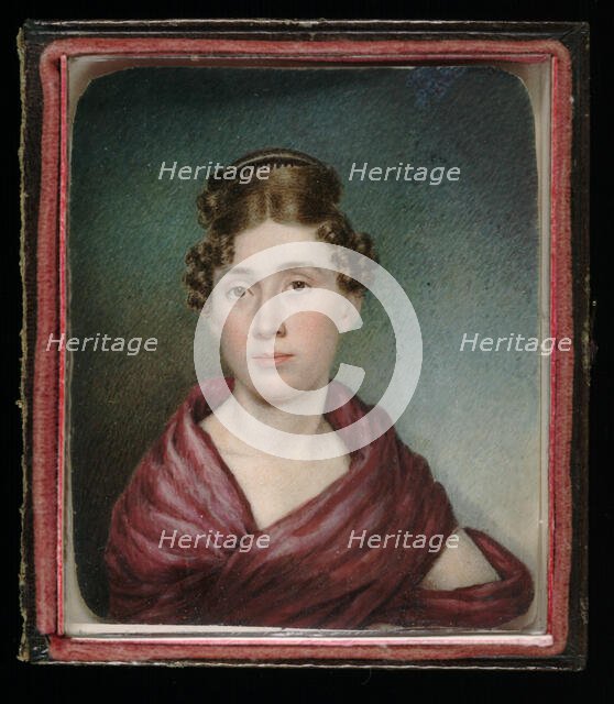 Self-Portrait, ca. 1825. Creator: Sarah Goodridge.