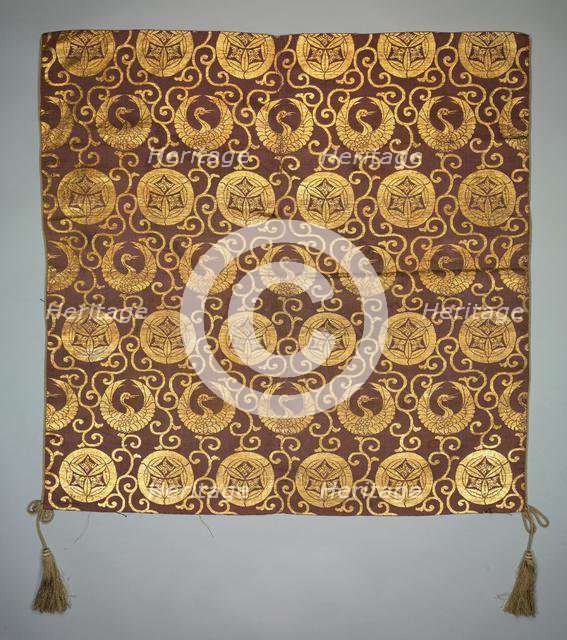 Brocaded Silk, 1800s. Creator: Unknown.