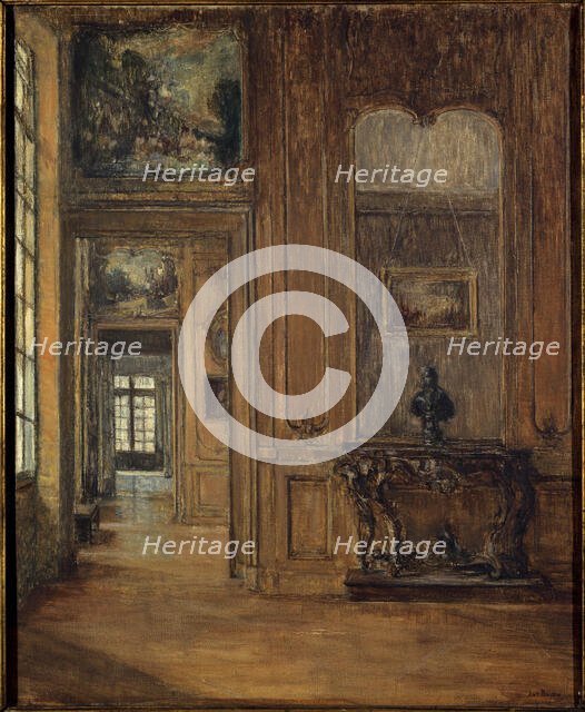 Musée Carnavalet : salle des échevins, 1930. Creator: Eugene Marius Antonin Bossu.