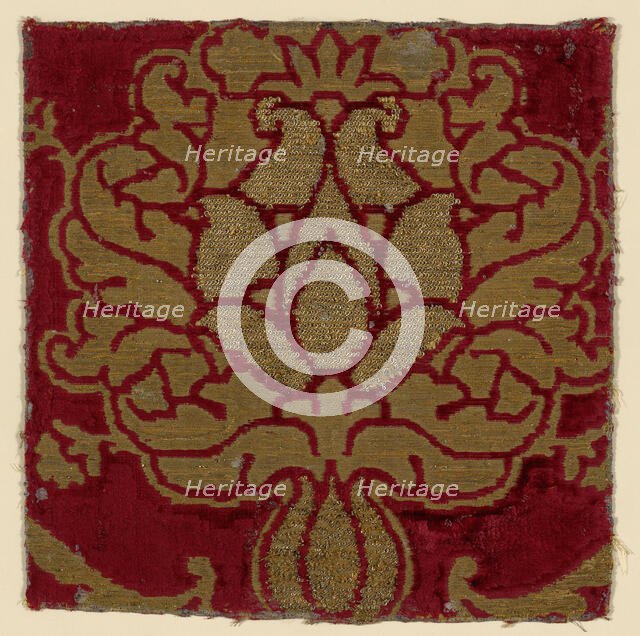 Fragment, Italy, 1450/1500. Creator: Unknown.