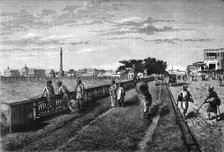'The Esplanade, Calcutta', c1891. Creator: James Grant.