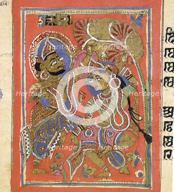 Kalpasutra (Book of Sacred Precepts) Manuscript, between 1475 and 1500. Creator: Unknown.