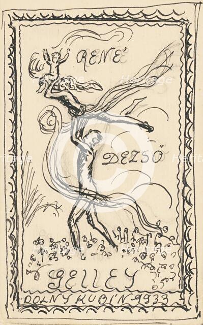 Rene Dezso, 1933. Creator: Arnold Peter Weisz-Kubincan.