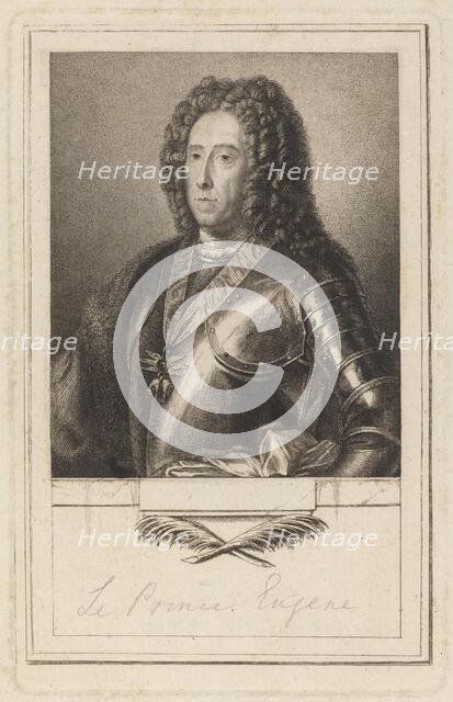 Prince Eugene, 1773. Creator: Antoine de Marcenay Ghuy.