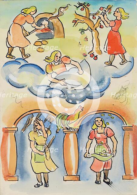 Design: Mrs. Holle, 1943. Creator: Anny Dollschein.