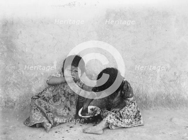 The delights of childhood, c1900. Creator: Edward Sheriff Curtis.