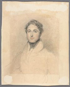 Portrait of a Man, 1828. Creator: Andrew Morton (British, 1802-1845).