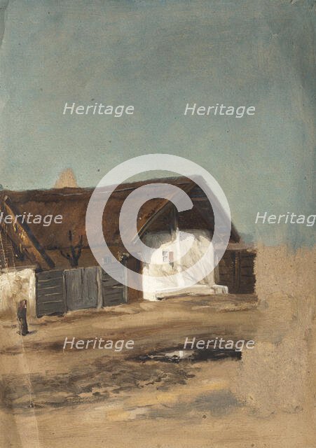 House in a village, 1860-1900. Creator: Jan Nowopacký.