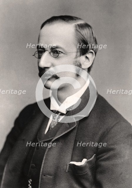 Sir Frederick Bridge (1844-1924), English composer, 1907.Artist: Rotary Photo
