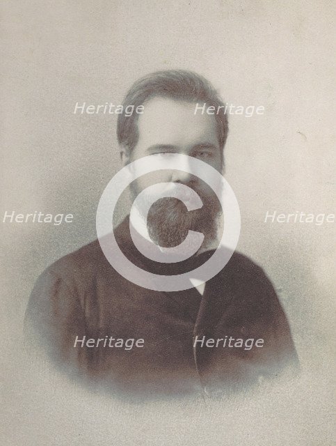 Portrait of the Composer Sergei Ivanovich Taneyev (1856-1915), Early 1880s.