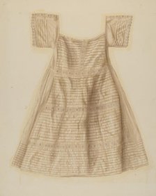 Baby Dress, c. 1939. Creator: Fred Hassebrock.