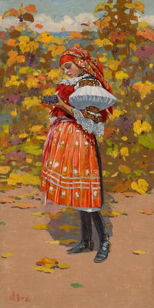 Autumn, 1922. Creator: Joza Uprka.
