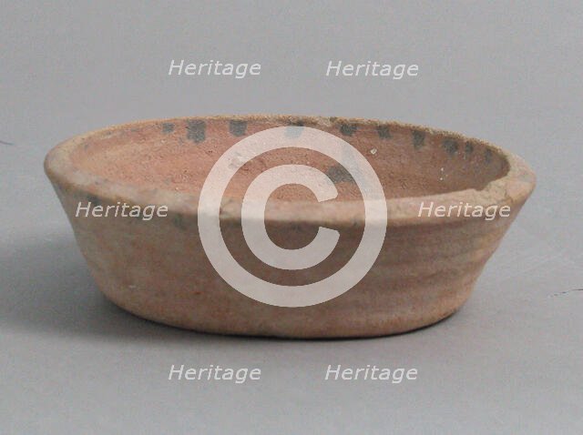 Bowl, Coptic, 4th-7th century. Creator: Unknown.