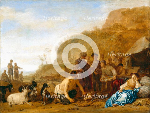 Laban Searching for His Gods, 1647. Creator: Claes Cornelisz. Moeyaert.