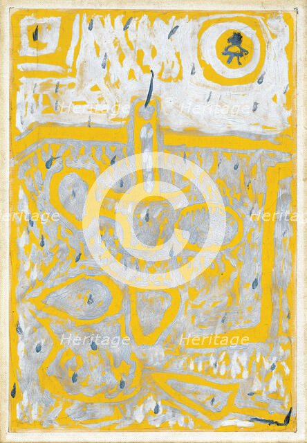 Candlestick, 1937-1938. Creator: Klee, Paul (1879-1940).