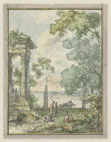 Landscape, 1752-1819. Creators: Juriaan Andriessen, Isaac de Moucheron.