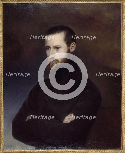 Portrait of Auguste Blanqui (1805-1881), politician, c1835. Creator: Unknown.
