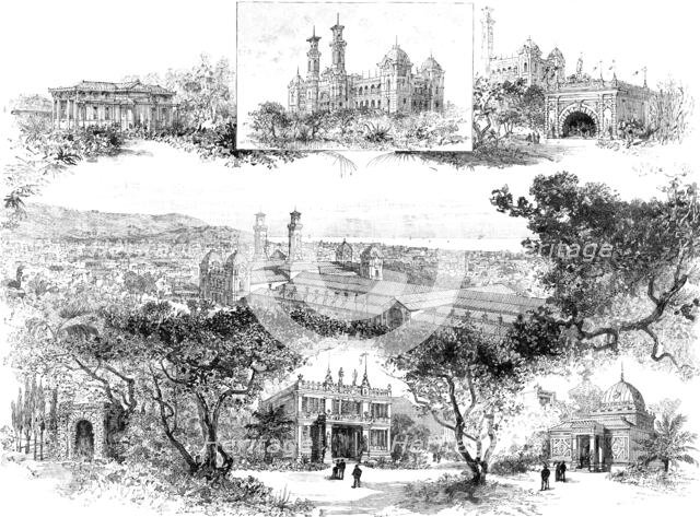 The International Exhibition at Nice, to be opened December 24, 1883. Creator: Unknown.