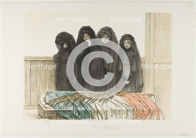 Glory, 1915. Creator: Theophile Alexandre Steinlen.