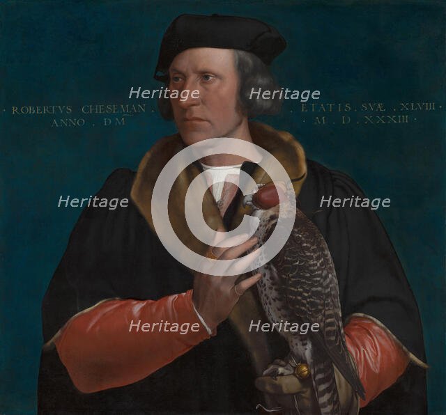 Portrait of Robert Cheseman (1485-1547). Creator: Hans Holbein the Younger.