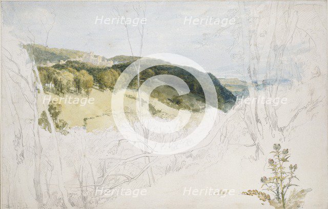 Distant View of Lowther Castle (Park Scene), 1809. Artist: JMW Turner.