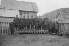 Children from Holy Cross Mission, between c1900 and 1916. Creator: Unknown.