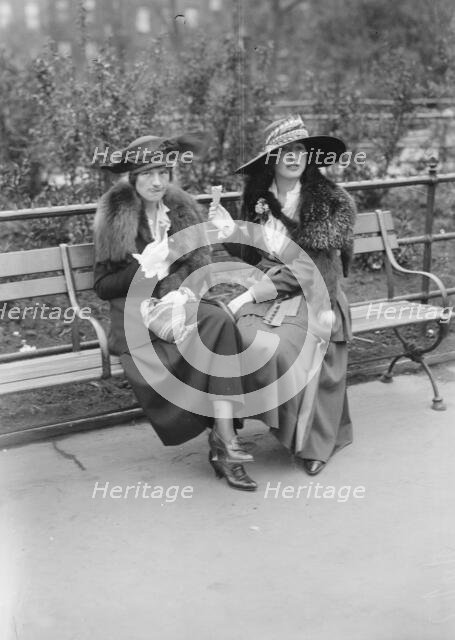 Eileen Sedgwick, Marion Tiffany, 1917. Creator: Bain News Service.